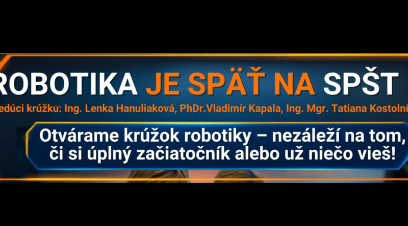 Krúžok ROBOTIKY